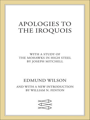 cover image of Apologies to the Iroquois